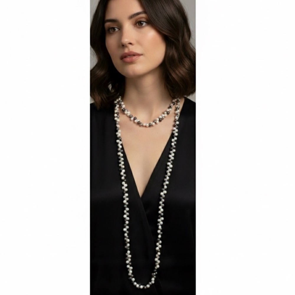 NWOT Multicolor Freshwater Pearl Necklace